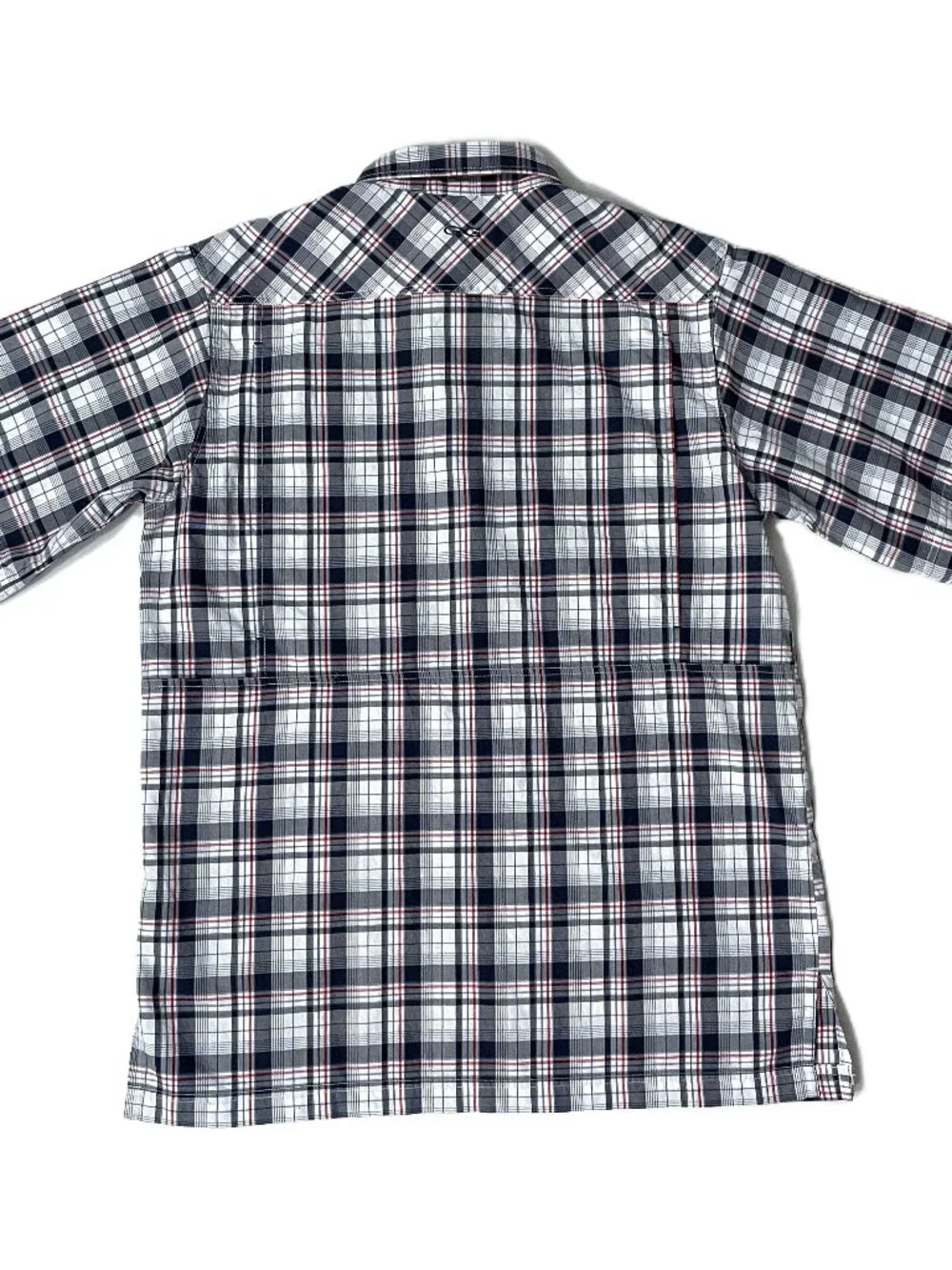 GameGuard Shirt Men Med 100 Cotton Body Ventilated Mesh Vented Back Short Sleeve